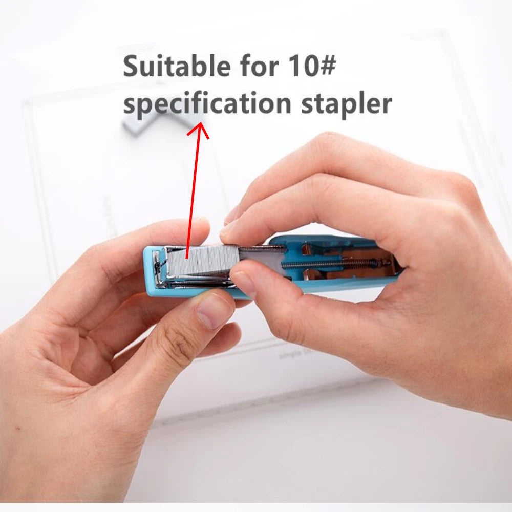 Deli 1000pcs Staples Set 0010 10# Stainless Steel Staple For Stapler